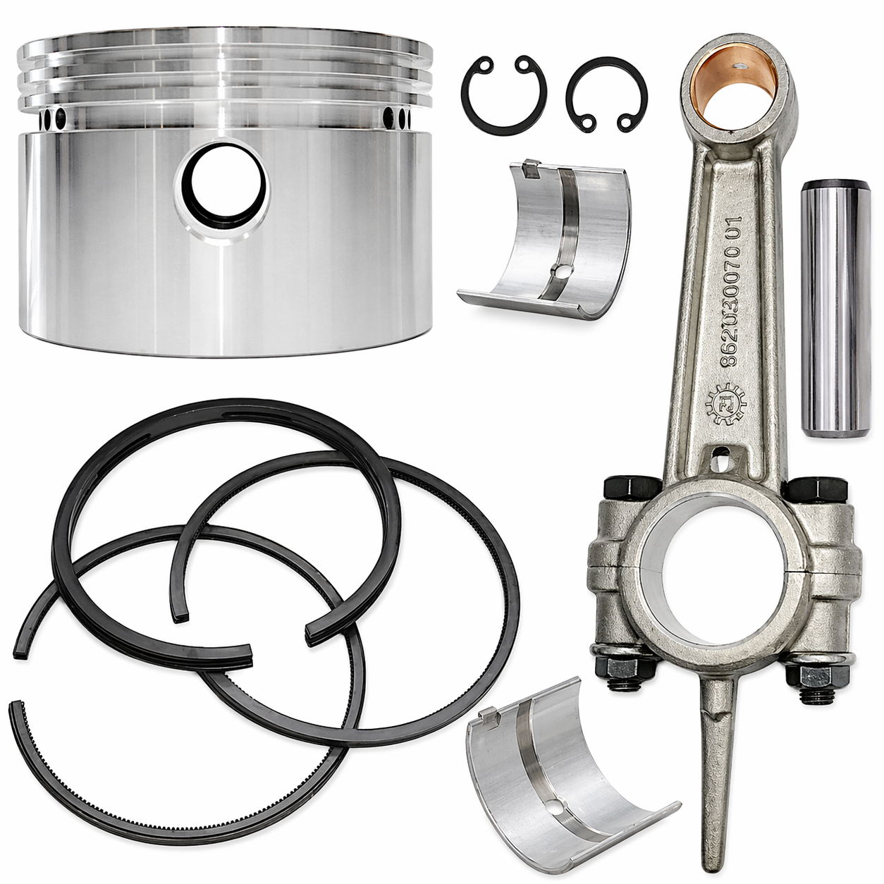 2236112798 CONROD-PISTON KIT LP B4900 ABAC OEM air compressor