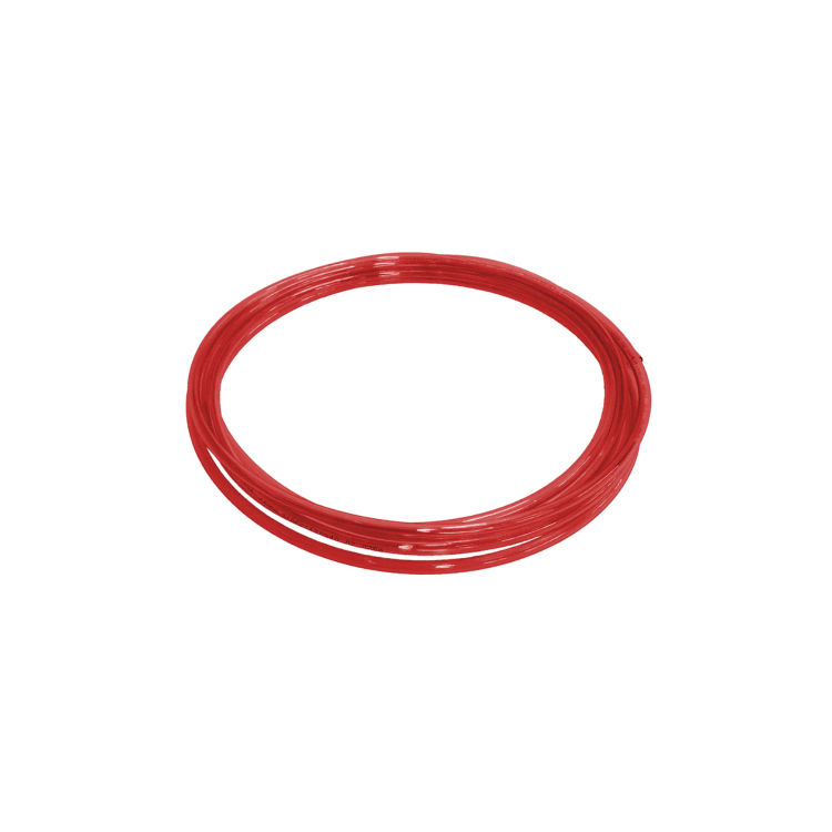 Nylon Tube | Red, 6mm i/d x 8mm o/d | 1 mtr Pipes\ air compressor