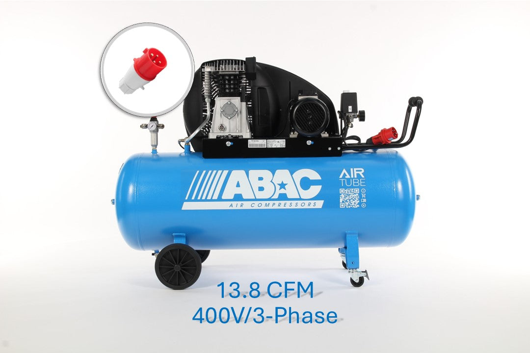 ABAC EXP A39B 270 CT3 (3HP/2.2Kw, 13.8 CFM, 10 Bar, 270L Tank, Three Phase)
