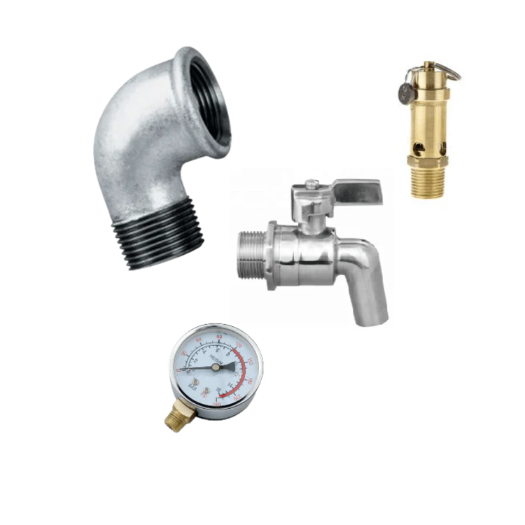 Air Receiver Fitting Kit A 200-900L (11 Bar) Receiver Fitting Kits air compressor
