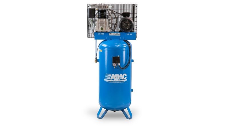 ABAC PRO B5900b Belt-driven Piston Compressor 5.5Hp On Vertical 200lt Receiver Piston Compressors air compressor