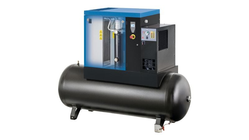 11kW Fix Speed Screw Compressor Dryer Integrated Spinn 11E 13bar