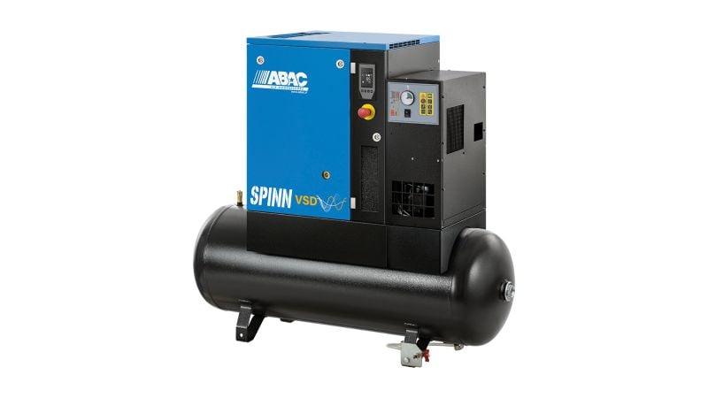2.2kW Variable Speed Screw Compressor Dryer Integrated SPINN2,2E 8bar