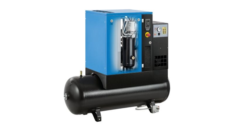 2.2kW Variable Speed Screw Compressor Dryer Integrated SPINN2,2E 10bar