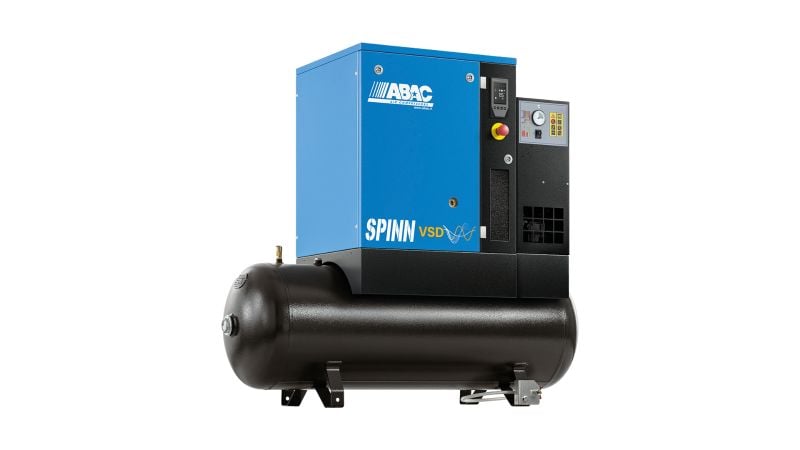 4kW Variable Speed Screw Compressor Dryer Integrated SPINN4 8bar