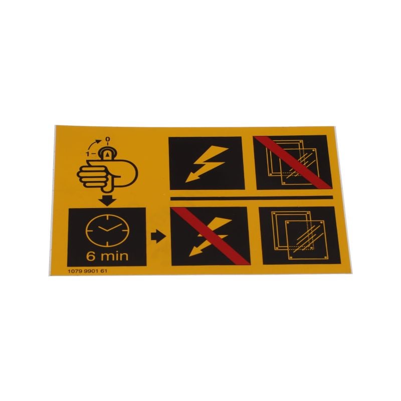 Decal (1079990161) Spares air compressor