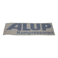 Decal LOGO ALUP 5015 L=375 Spares air compressor