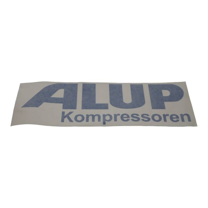 Decal LOGO ALUP 5015 L=375 Spares air compressor
