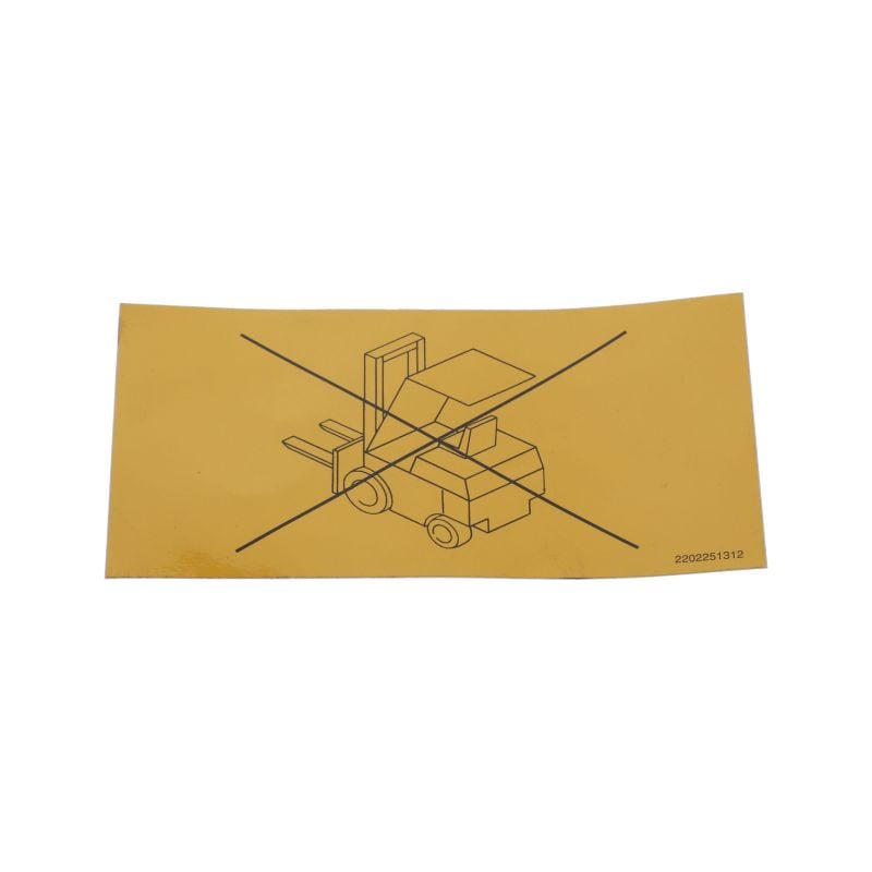 Label Forklift Spares air compressor