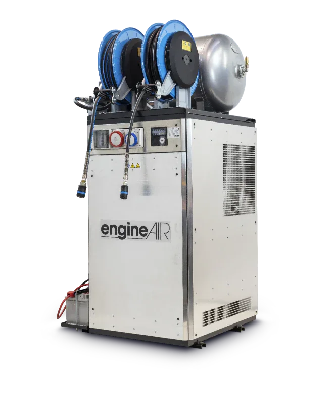 Diesel Engine Compressor BI EngineAir 17/90 12bar With Power Generator 2-6KVA Engine Compressors air compressor