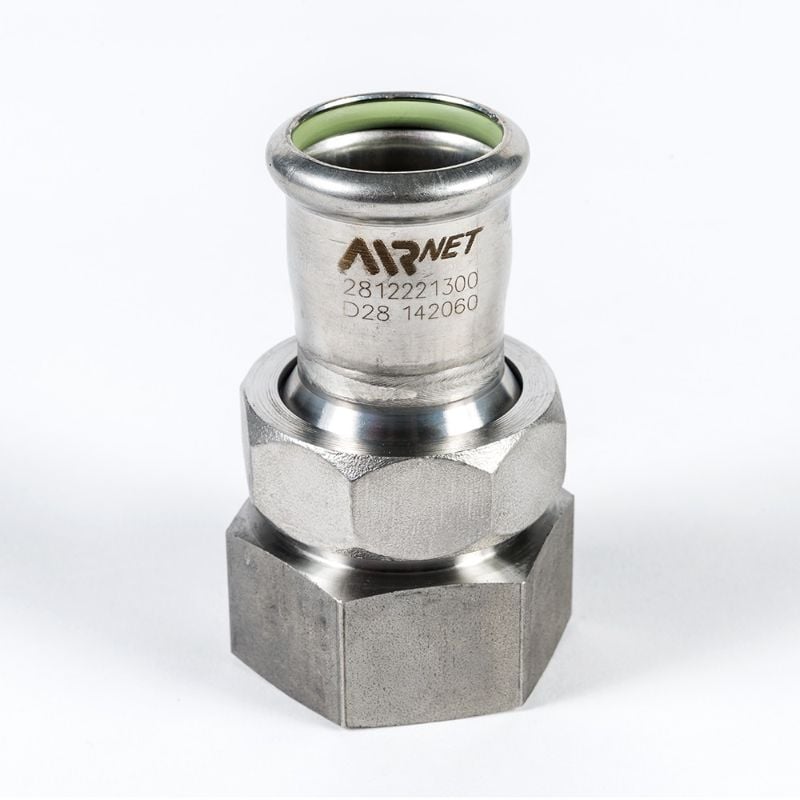 Union 316L D35x1 1/4 ISO7/RP FOR AIRnet Systems