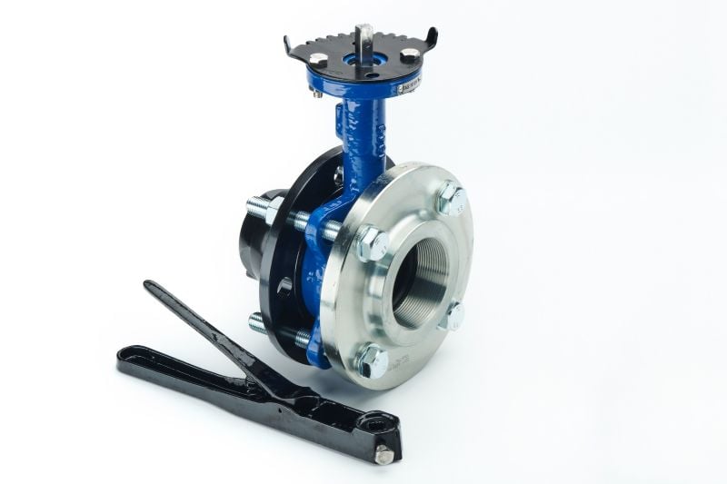 Butterfly Valve D63- 2 1/2 ISO FOR AIRnet Systems Airnet air compressor