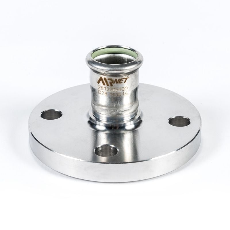 Flange 316L D42 DIN PN16 FOR AIRnet Systems Airnet air compressor