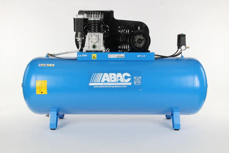 ABAC PRO B5900b Piston Compressor - Tank Mounted - 5,5Hp Piston Compressors air compressor