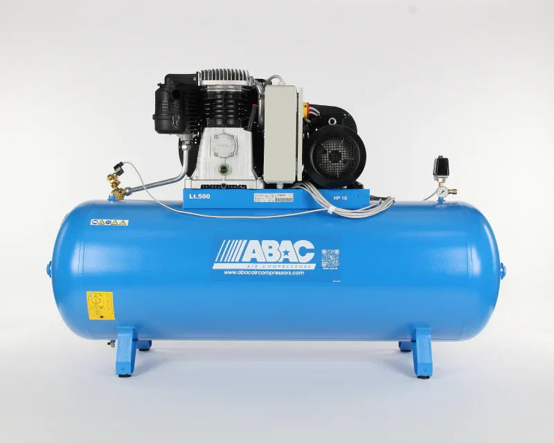 ABAC PRO B7000/500/FT (10HP/7.5Kw, 32.6 CFM, 15 Bar, 500L Tank, Three Phase) Piston Compressors air compressor