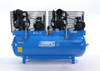 ABAC PRO Cast Iron Piston Compressor With Tandem Pump Elements 7.5+7.5Hp On 500lt Receiver Piston Compressors air compressor