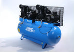 ABAC PRO Cast Iron Piston Compressor With Tandem Pump Elements 7.5+7.5Hp On 500lt Receiver Piston Compressors air compressor