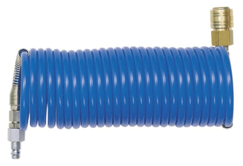 Spiral HOSE PA-QRC-U-8BAR 8-6/10m FOR AIRnet Systems Airnet air compressor