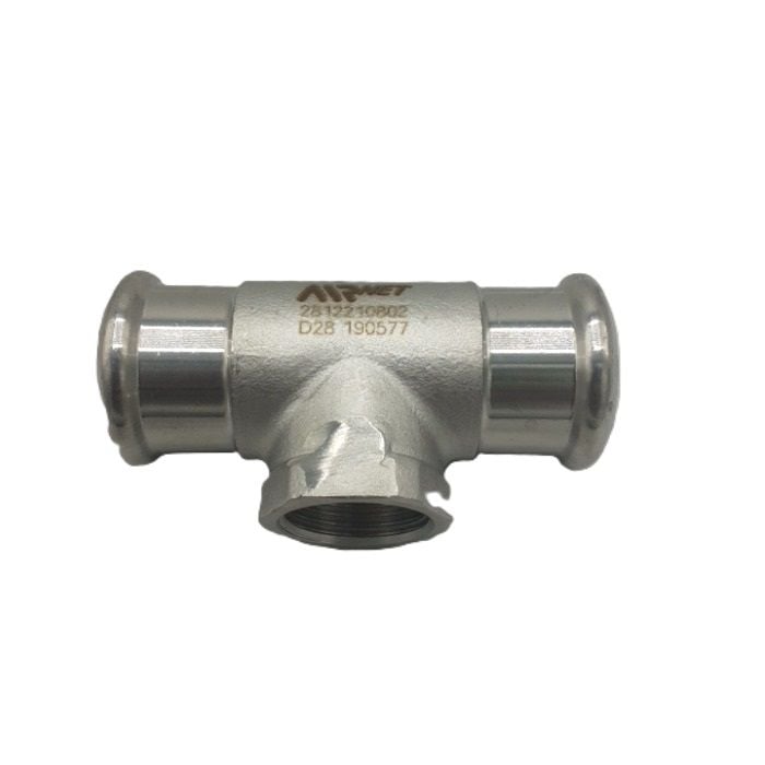 TEE RED 316L D28x3/4 ISO 7/1 FOR AIRnet Systems Airnet air compressor
