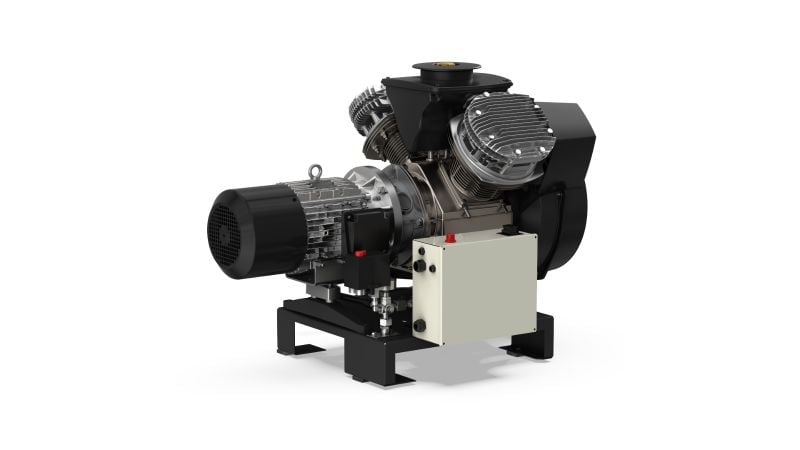 ABAC Industrial Tech Oil Free Piston Compressor (atf) - 3HP-10BAR -Base Mounted (4116002355) Piston Compressors air compressor