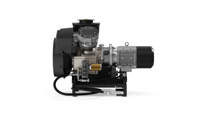 ABAC Industrial Tech Oil Free Piston Compressor (atf) - 3HP-10BAR -Base Mounted (4116002355) Piston Compressors air compressor
