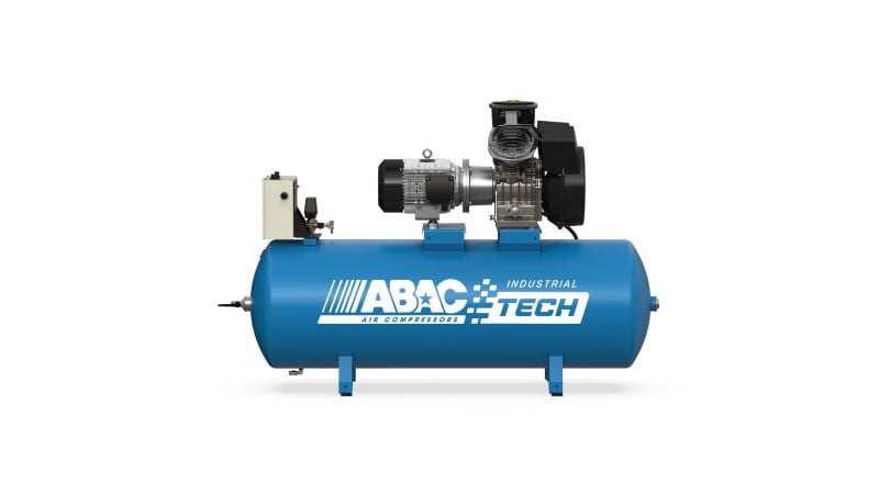 ABAC Industrial Tech Oil Free Piston Compressor (atf) - 7HP-10BAR -Tank Mounted (4116002396) Piston Compressors air compressor
