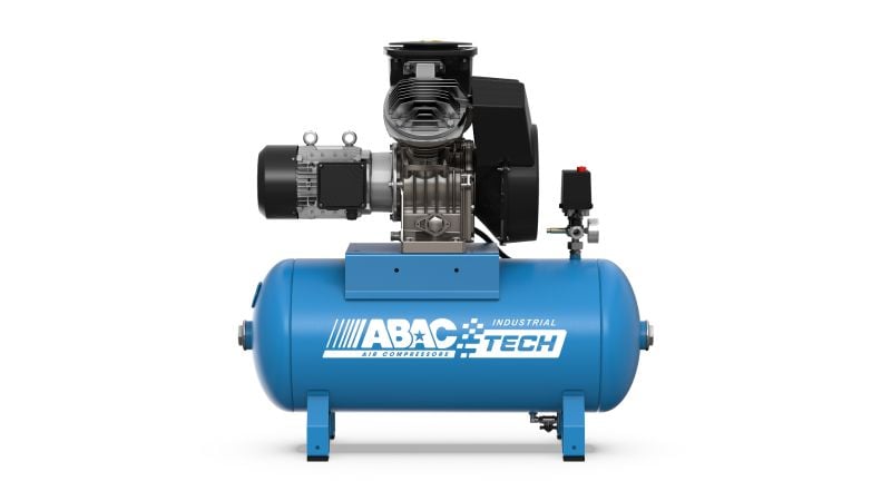ABAC Industrial Tech Oil Free Piston Compressor (atf) - 2HP-10BAR -Tank Mounted (4116002334) Piston Compressors air compressor