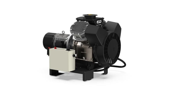 ABAC Industrial Tech Oil Lubricated Piston Compressor (ath) - 15HP-20BAR -Base Mounted
