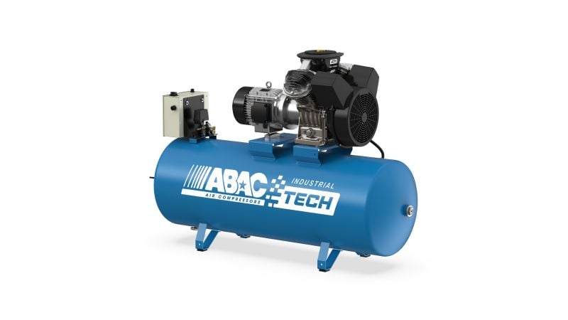 ABAC Industrial Tech Oil Lubricated Piston Compressor (ath) - 10HP-15BAR -Tank Mounted Piston Compressors air compressor