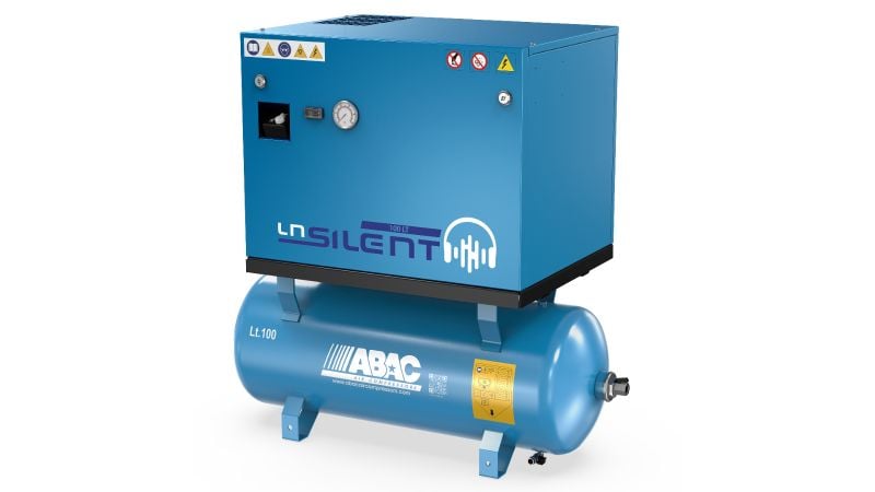 ABAC LN Silent Piston Compressor A39B 100lt 3Hp (4116000556) Piston Compressors air compressor