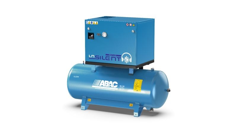 ABAC LN1 A49B 270 T4 (4HP/3Kw, 19 CFM, 11 Bar, 270L Tank, Three Phase) Piston Compressors air compressor